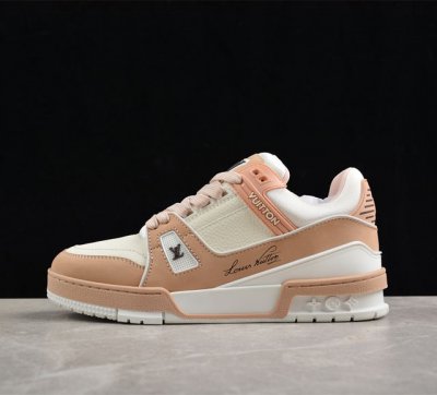 驴牌 2024Trainer Lv系列louis Vuitton Trainer 时装走秀新款 海淘代购同渠道品质 品质提升 高端零售 外贸充正专供 原版购入开