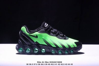 公司级Nike Air Max Dn8 全掌科技气垫 缓震运动跑鞋 Dn8的核心亮点在于其八腔气垫结构 根据不同部位设定的气压值专为行走设计 提供卓越的舒适感