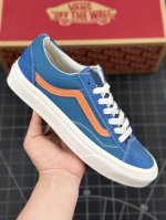万斯vans Style 36 权志龙小头 夏日清新蓝橙 复古街头风 休闲运动板鞋 工艺：硫化1:1 重量1:1、真标、原钢印、材质标、鞋型标、合格证 货号：V