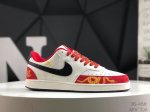 耐克 Nike Court Vision 低帮百搭 透气休闲运动板鞋 兼顾舒适脚感和出众风范 演绎匠心之作 结构性的支撑贴合感结合复古篮球设计 电绣工艺 皮料切