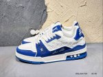 340 #新品上市实拍 全新Lv路易威登Louis Vuitton Trainer Sneaker Low休闲运动文化百搭篮球板鞋Wdldaa1103