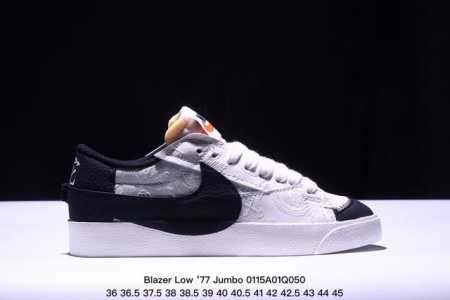 Blazer Low ‘77 Jumbo 百搭单品 全新焕新升级经典 Blazer 鞋款，大号 Swoosh 突出新时代更加张扬的潮流感，对经典的又一次改良升级 - 点击图像关闭