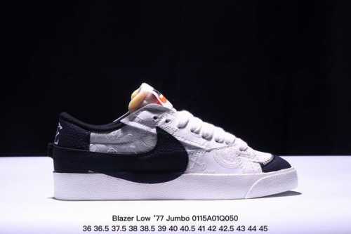 Blazer Low ‘77 Jumbo 百搭单品 全新焕新升级经典 Blazer 鞋款，大号 Swoosh 突出新时代更加张扬的潮流感，对经典的又一次改良升级