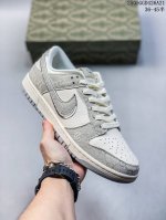 海外爆款限量发售 高端定制Nike Sb Dunk Low 古驰联名--- 牛仔布灰白 高端定制 低帮休闲板鞋 定制鞋盒 大厂纯原品质出货 超高清洁度 皮料切割