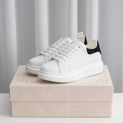 核心私 意大利高奢品牌Alexander Mcqueen亚历山大 麦昆 Sole Leather Sneakers低帮时装厚底休闲运动 尺码：35 36 37