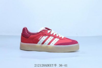 阿迪达斯三叶草Adidas Originals Samba Vegan Og”Spd“桑巴舞系列绅士德训足球风百搭低帮休闲运动板鞋 212120Adeet半 3