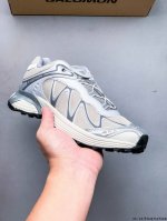 公司级！Salomon萨洛蒙 Xt-Whisper 时尚 舒适減震防滑耐磨 低帮跑步鞋 鞋面采用Sensifit贴合技术 全方位贴合包裹脚型 鞋跟部鞋底牵引设计