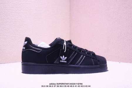 2025 新款 Adidas阿迪达斯男女同款三叶草Superstar新款贝壳头运动休闲板鞋 Jh5470 35.5 44 半码 Xm0422Q766 - 点击图像关闭