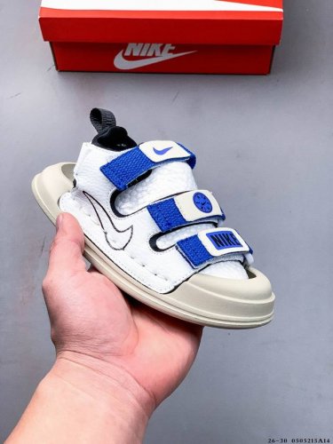 集图 Nike 耐克 25夏季新款魔术贴儿童运动凉鞋 0505215A14