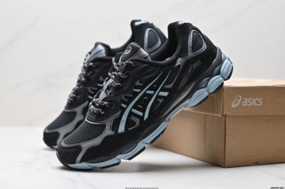 公司级Asics 亚瑟士Gel-Nyc 2055透气网眼鞋面配合部分合成革材质 采用全新Ahar+橡胶材质 更加耐磨 货号:1201A789-105 尺码:36