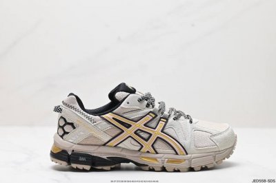 公司级asics Gel-Kahana 8 亚瑟士经典户外跑鞋如今机能风和户外风吹得正劲 这款gel-Kahana 8便是主打urban Outdoor机能越野