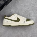 本地 核心私 耐克 Nike Sb Dunk Low X Lv 联名 高端定制 低帮休闲板鞋 大厂纯原品质出货 超高清洁度 皮料切割干净无任何毛边 细节完美 货