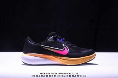 真标Nike Air Zoom Low耐克休闲鞋2025春季新款运动鞋低帮公路跑步鞋 货号:Qf1866-011 Xm0228Q222