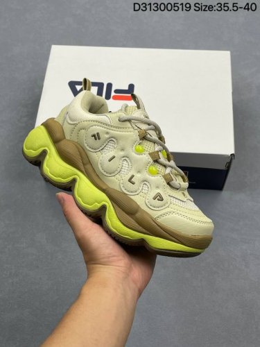 公司级Fila 斐乐蕨草鞋Fern女鞋运动鞋 新款户外老爹鞋反光休闲鞋 货号:F12M411116Fsc 尺码:如图 d31300519