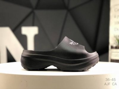 阿迪达斯 拖鞋 Ad Originals Adifom Stan Smith Mule 防滑耐磨轻便运动凉鞋穆勒厨师鞋 重金购入原鞋及原档案磨具生产指令开发 鞋