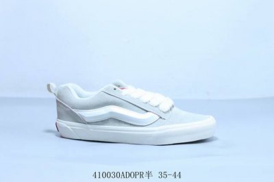 万斯 Vans Knu Skool 百搭休闲防滑减震低帮 板鞋男女同款Vans 面包鞋 货号 Vn000D750Ck 410030Adopr半 35-44