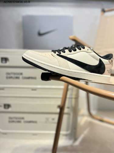 定制鞋盒 纯原大厂# 北面 X乔丹Air Jordan 1 Low Aj1低帮系列篮球鞋 官方同步配色 原装级产物 #拒绝公底 立体鞋型 细节完美 高清洁度Dm