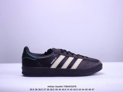 公司级ad Originals Gazelle Indoor Ih0374 三叶草复古休闲防滑耐磨低帮板鞋 #原厂原数据版型 皮料切割干净无任何毛边 鞋型细节完