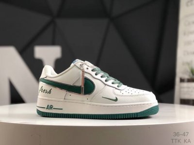 耐克 Air Force 1 Low’07 空军一号低帮休闲板鞋 定制皮料 原楦原纸板 纯正空军版型 内置全掌气垫 货号：Cw2288-111 尺码：如图所示