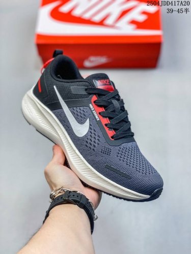耐克Nike Sneakers系列网面透气缓震疾速跑鞋 原档案数据开发纸版楦型 内里嵌入定型海绵 中底搭载前Zoom+全掌React配置鞋 尺码 36 37 3