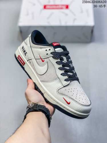 海外爆款限量发售！公司级 Nike Sb Dunk Low“Sup联名 米白满天星” 周年高端定制 低帮休闲板鞋 定制鞋盒 三小勾 满天星鞋带 大厂纯原品质出货