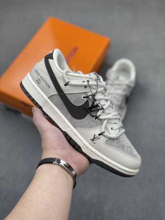海外爆款限量发售！公司级 Nike Sb Dunk Low“Lv联名 咖啡猪八” 周年高端定制 低帮休闲板鞋 定制鞋盒 大厂纯原品质出货 超高清洁度 皮料切割干 - 点击图像关闭