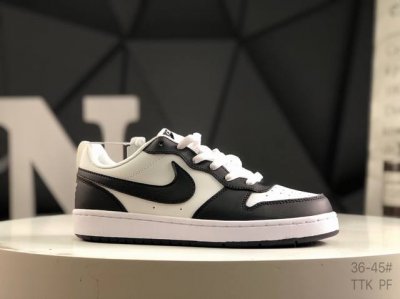 耐克 Nike Court Borough Low 低帮百搭透气休闲运动板鞋男女鞋 经典耐用的设计，兼顾舒适脚感和出众风范，演绎匠心之作。结构性的支撑贴合感结合