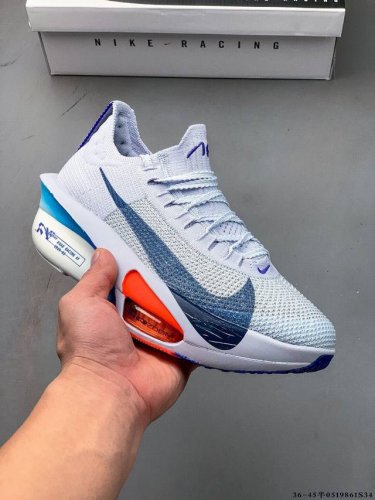 集图 公司级 Nike Air Zoom Alphafly Next% 3 阿尔法 马拉松 3.0减震马拉松跑步鞋 首次通过一体式鞋底 替代了后跟和前足分离的设