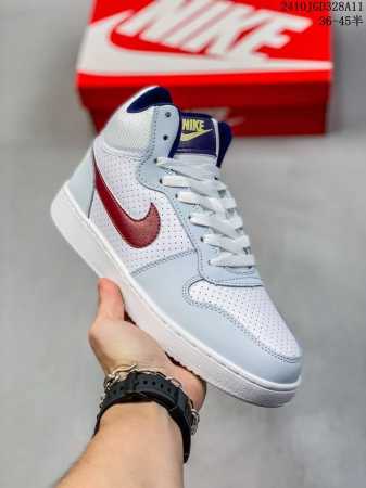 公司级耐克 Nike Court Borough Mid 中帮百搭透气休闲运动板鞋 经典耐用的设计 兼顾舒适脚感和出众风范 演绎匠心之作 结构性的支撑贴合感结合 - 点击图像关闭