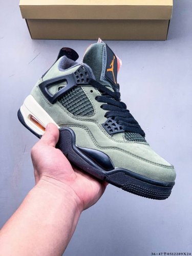 二层真标！Air Jordan 4 Aj4代中帮复古休闲运动文化篮球鞋。秉承轻量化的速度型篮球鞋设计思想完成设计，降低重量的同时提升舒适度，中底延续前作使用了分