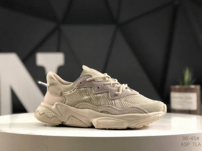 真标带半码Adidas Originals Ozweego 三叶草3M反光复古 水管老爹鞋 实体独立订单 中文盒标 同步专柜上架 官方货号：Eg6697 尺码：