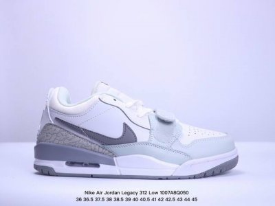三合一最强合体，多种新配色回归耐克nike Air Jordan Legacy 312 Low”White Grey Fog Blue Red“乔丹最强三合一混
