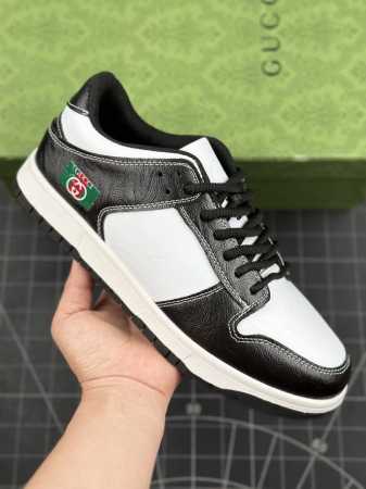 本地 核心私 gucci 轻奢单品 广东品质原厂 高奢古驰gucci Screener Gg High-Top Sneaker休闲潮鞋系列 意大利进口超软小牛皮 - 点击图像关闭
