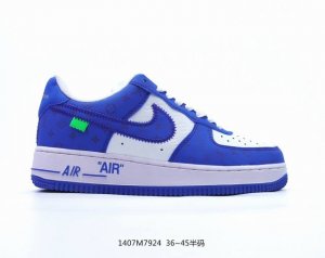 公司级nike Air Force 1 Low 07 X Givenchy 纪梵希灰蓝原楦头原纸板 打造纯正低帮空军版型专注外贸渠道 全掌内置蜂窝气垫 原盒配件
