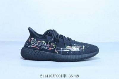 阿迪达斯 椰子350 Adidas Yeezy Boost 350 V2 透气镂空真爆百搭轻便爆米花中底休闲运动慢跑鞋 211410Apooi半 36-48