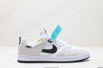 真标耐克 Nike Sb Alleyoop 缓震运动休闲滑板鞋 货号:Cj0882-100 尺码:36 36.5 37.5 38 38.5 39 40 40.5