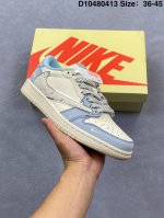耐克 Nike Air Jordan 1 Low Og Sp Military Blue Aj1乔1倒勾 2025年新款 蛇年新款 路易威登联名 低帮篮球鞋 A