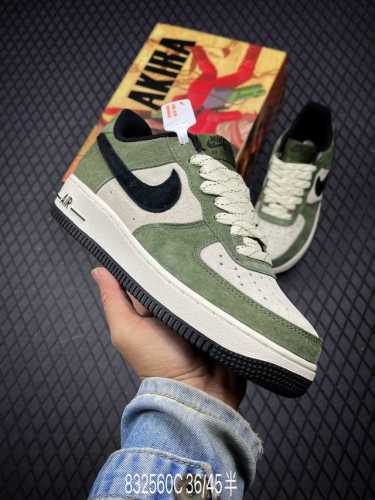 公司级nike Air Force 1‘07 原楦头原纸板 打造纯正低帮空军版型 专注外贸渠道 全掌内置蜂窝气垫 原盒配件 原厂中底钢印、拉帮完美 货号:Di3