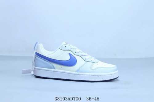 100 耐克Nk Court Borough Low 2 小空军 耐克校园休闲板鞋 货号 Fv8120-140 38103Adtoo 36-45