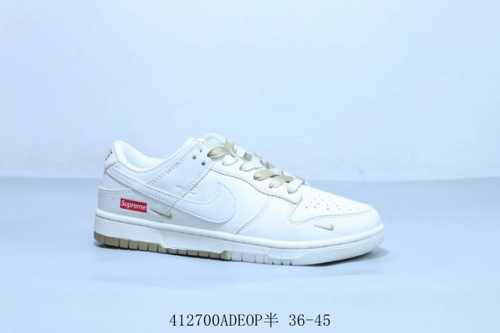 耐克 Nike Sb Dunk Low pro 复古低帮 休闲运动滑板板鞋 Sup 货号 Bb8675-111 41 0Adeop半 36-45