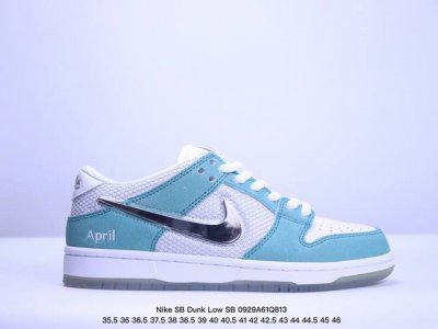 公司级april Skateboards X Nk Sb Dunk Low 联名款 冰封玫瑰 Sb扣碎篮板时尚休闲板鞋 Fd2562-400 #配色采用白色网眼