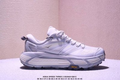 公司级Hoka Mafate Speed Three 2玛法特 超轻厚底轻量山地跑步鞋 货号:1141572 尺码:36 36.5 37.5 38 38.5 3
