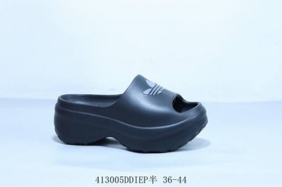 阿迪达斯Adidas Adifom Iiinfinity黑色 男女同款防磨静音包头拖鞋 货号 Ie4626 4 05Ddiep半 36-44
