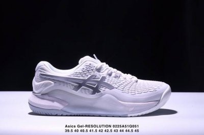 Asics Gel-Resolution 9 亚瑟士运动休闲透气专业跑鞋 轻量舒适透气材质 全滴塑鞋面中底3D可视Gel缓震胶效果 升级Flytefoam Bl