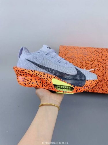 耐克 Nike Air Zoom Alphafly Next% 3代 马拉松三代 原标原盒真碳纤维 真Zoom X 气垫正确版型！鞋面采用更轻质更透气的 Ato