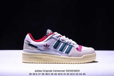 Adidas Originals Centennial 85 Low 灰白紫 低帮百搭潮流休闲运动校园板鞋时尚男女鞋 货号：Id1812 尺码：36 36 37 - 点击图像关闭