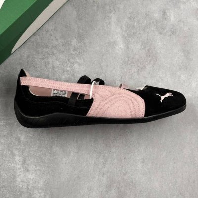 本地200 核心私 公司级Puma Speedcat Og 简约时尚休闲气质百搭单品 时尚一脚蹬 彪马玛丽珍鞋 朴彩英 Rose 同款 低帮设计超显脚踝纤细，上