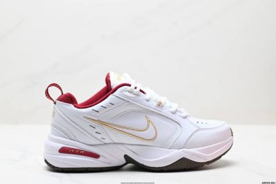 公司级耐克Nike Air Monarch Iv 帝王4代复古老爹百搭休闲慢跑鞋复古潮流优质皮革打造鞋面，夸张流线极符 风靡老爹元素 外形延续当下潮流得未来感老