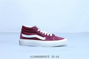 万斯 Vans Vault Og Sk8-Mid 高帮 范斯官方高端支线 简约休闲帆布鞋 4 90Ddopr半 35-44