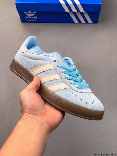集图 真标半码 阿迪达斯Adidas Gazelle 低帮复古百搭休闲运动板鞋 0525126L18
